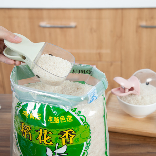 Cute duckbill pet spoon dog food shovel Teddy cat multifunctional food spoon cat food sealing and preservation clip 6