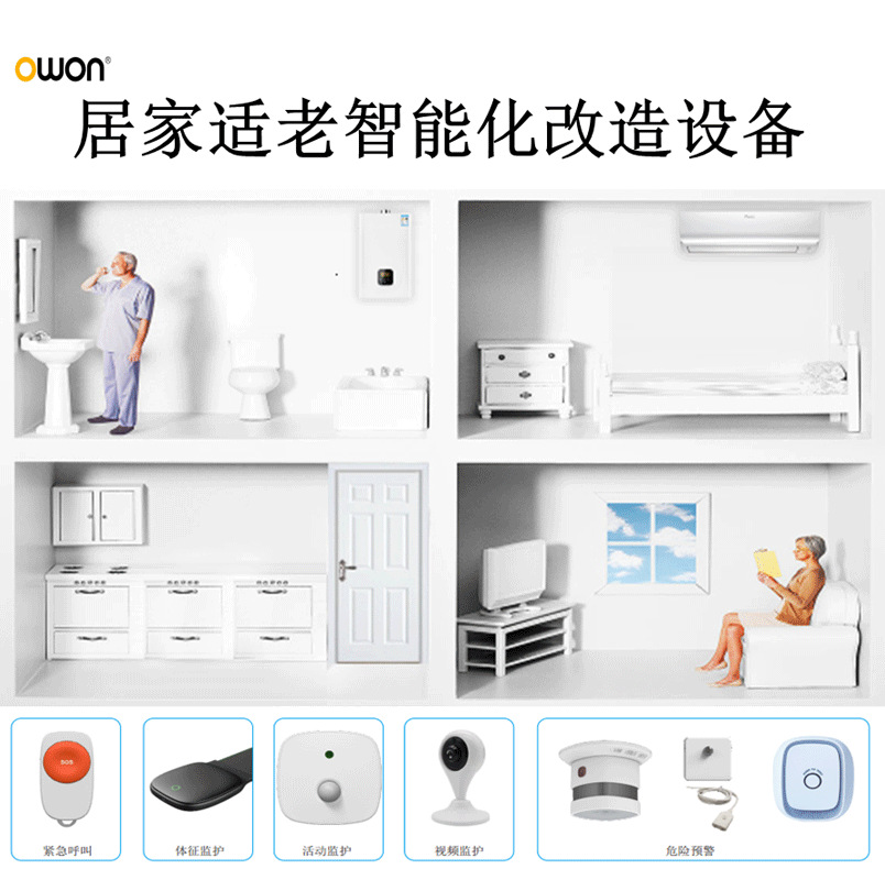 居家养老、社区养老、机构养老、医养结合多功能平台、提供接口