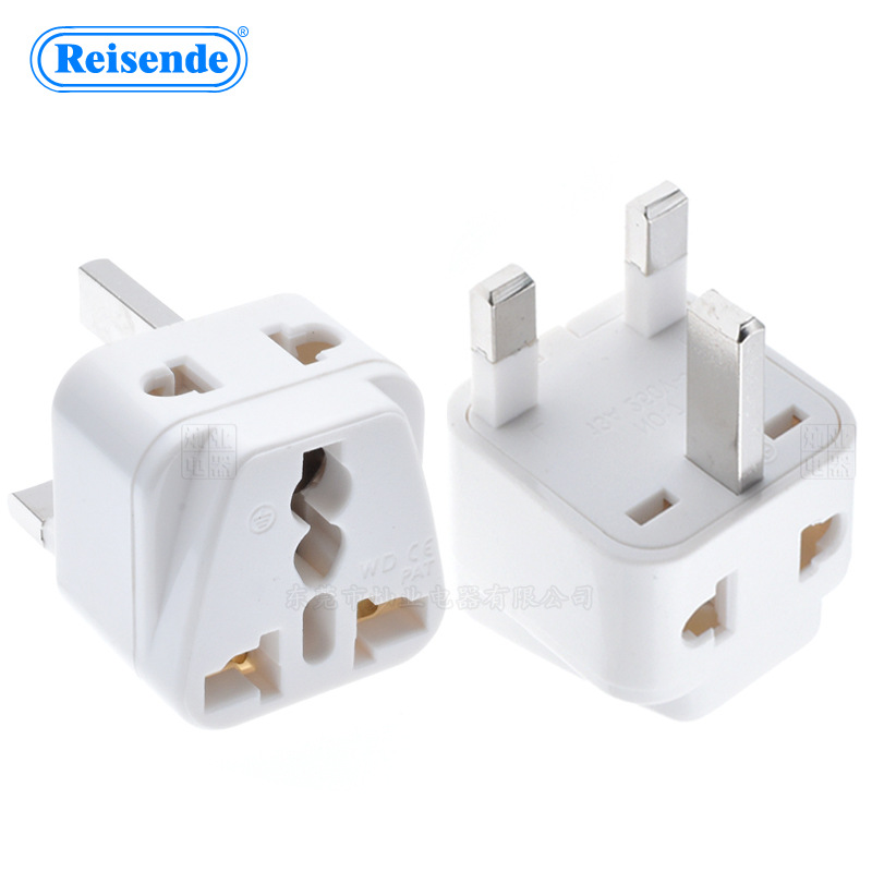 英标一转二转换插头 香港旅游转换插头 马来西亚电源转换器 英国