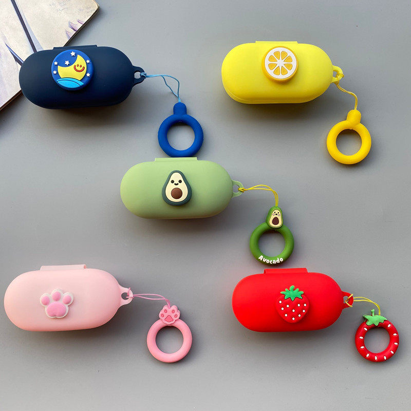 Suitable for Xiaomi Xiaomi Open True Wireless Bluetooth Headset Protective Cover Fruit Silicone Drop-resistant Soft Case