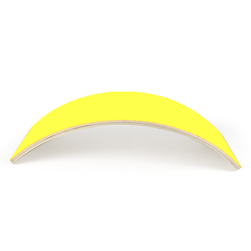 Tablero de equilibrio para niños entrenamiento sensorial balancín yoga madera curva interior doble balancín equilibrio Juguetes