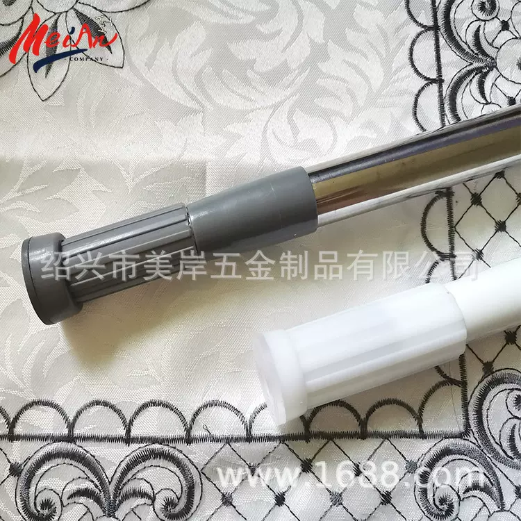 免打孔伸缩杆晾衣杆浴室卫生间架浴帘杆窗帘杆卧室衣柜撑杆