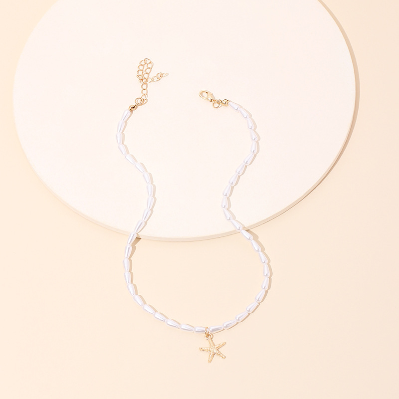4g Weight Necklace Classification Wedding, Travel Occasion Women'S Gender Fashion Style Fashion Pearl New Necklace For Women 4
