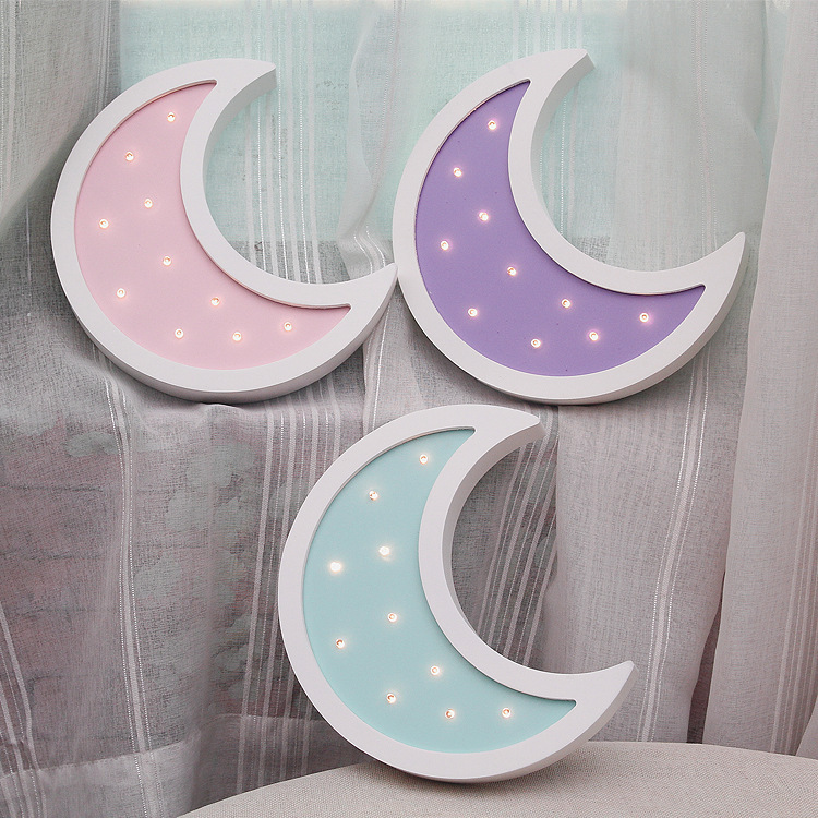 Northern Europe Ins Meng Meng Da Moon Light Light Clouds Cartoon LED…