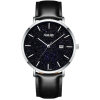 Quartz fashionable waterproof watch for leisure, simple and elegant design