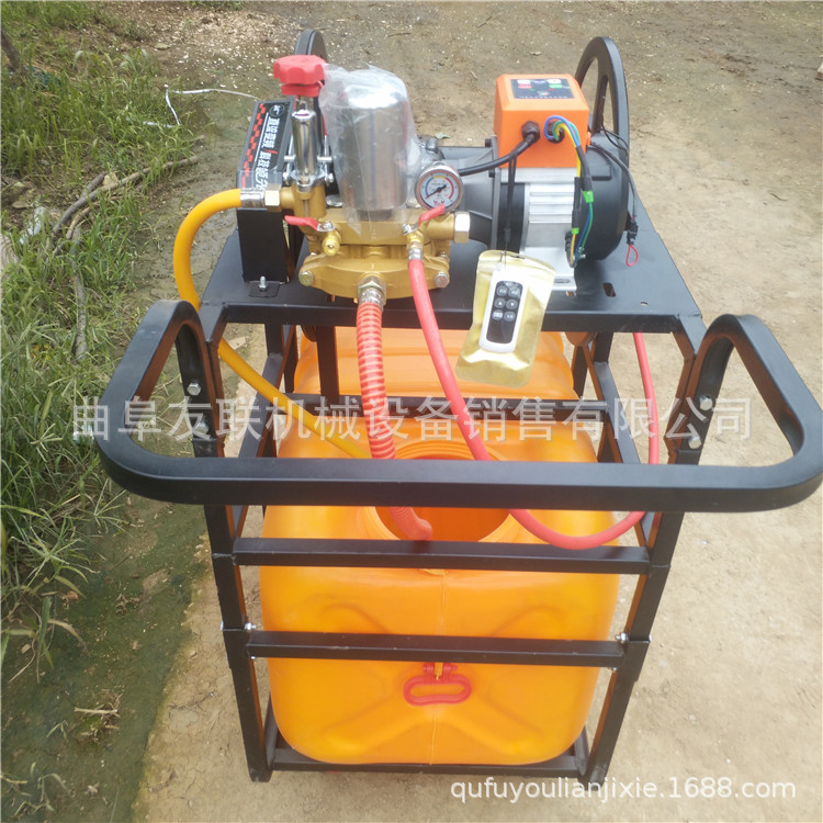 拉管果园大容量手推式喷药机 100升手推式打药机 园林打药机 64