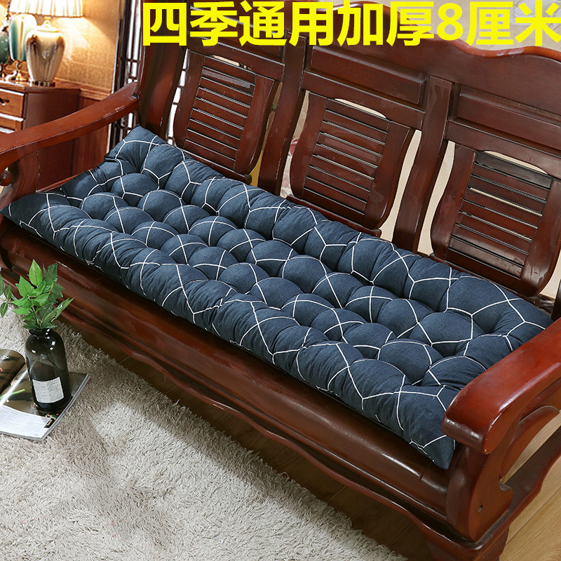 实木沙发垫四季通用加厚长条坐垫老式红木质沙发椅垫子三人位座垫