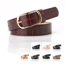 Retro Simple Carved Double Buckle Belt display picture 31