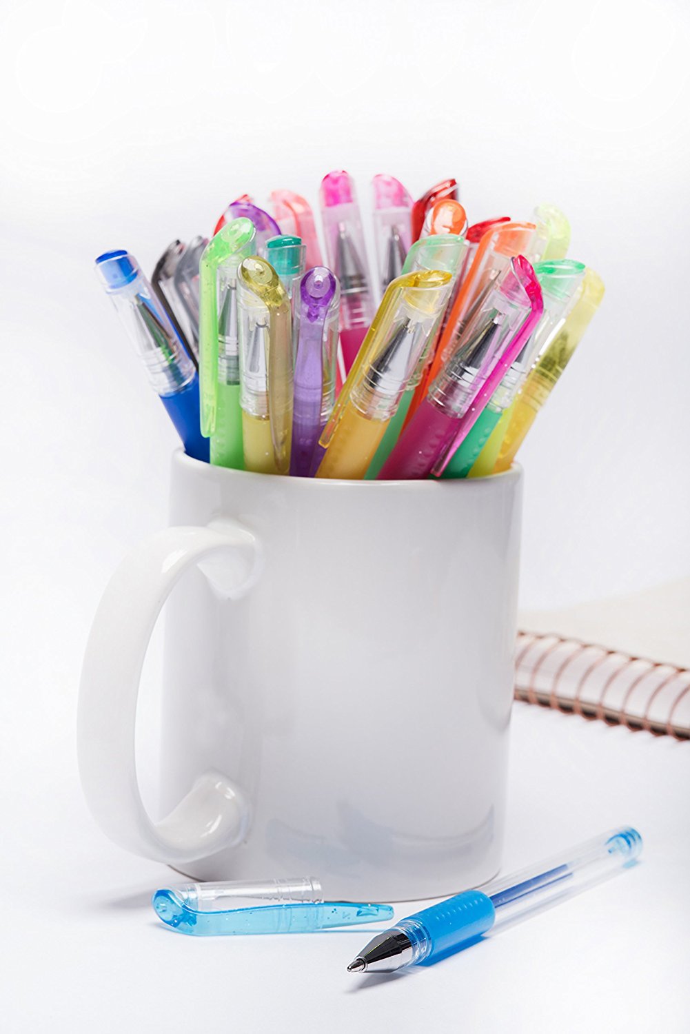 Rollerball pen, flashing set for elementary school students, 20 pieces