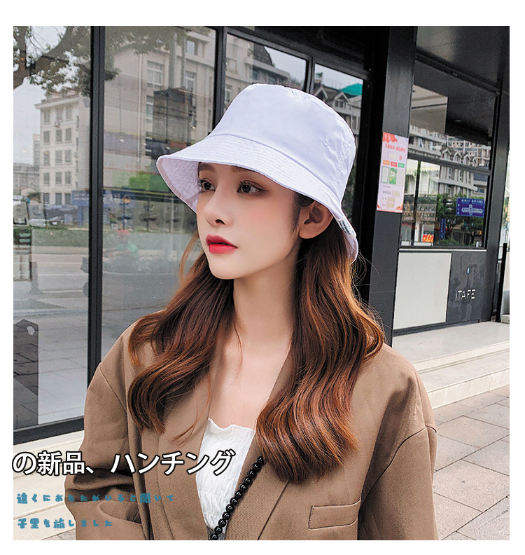 sunscreen solid color hat  NSTQ17021