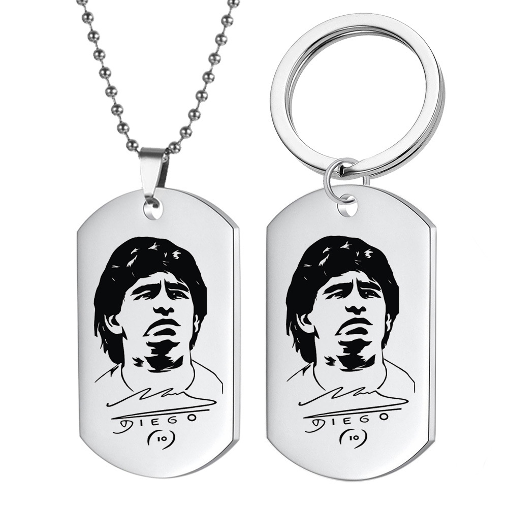 1 Piece Fashion Portrait Stainless Steel Plating Unisex Pendant Necklace