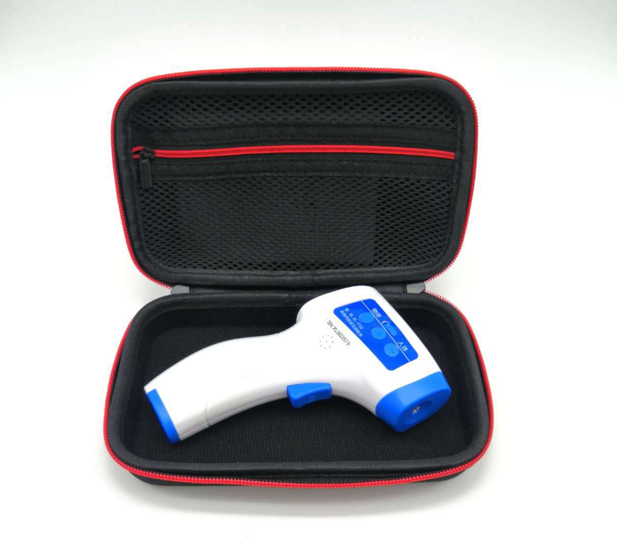 레드 더블 지퍼