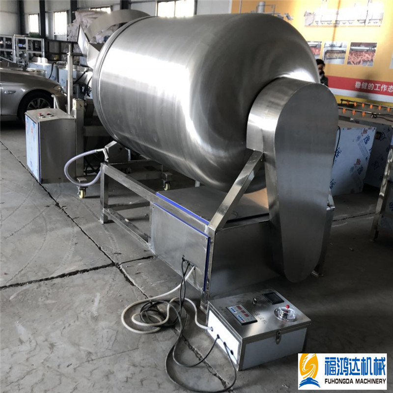 腌制牛肉设备 真空滚揉机 带骨肉类变频调速滚揉机