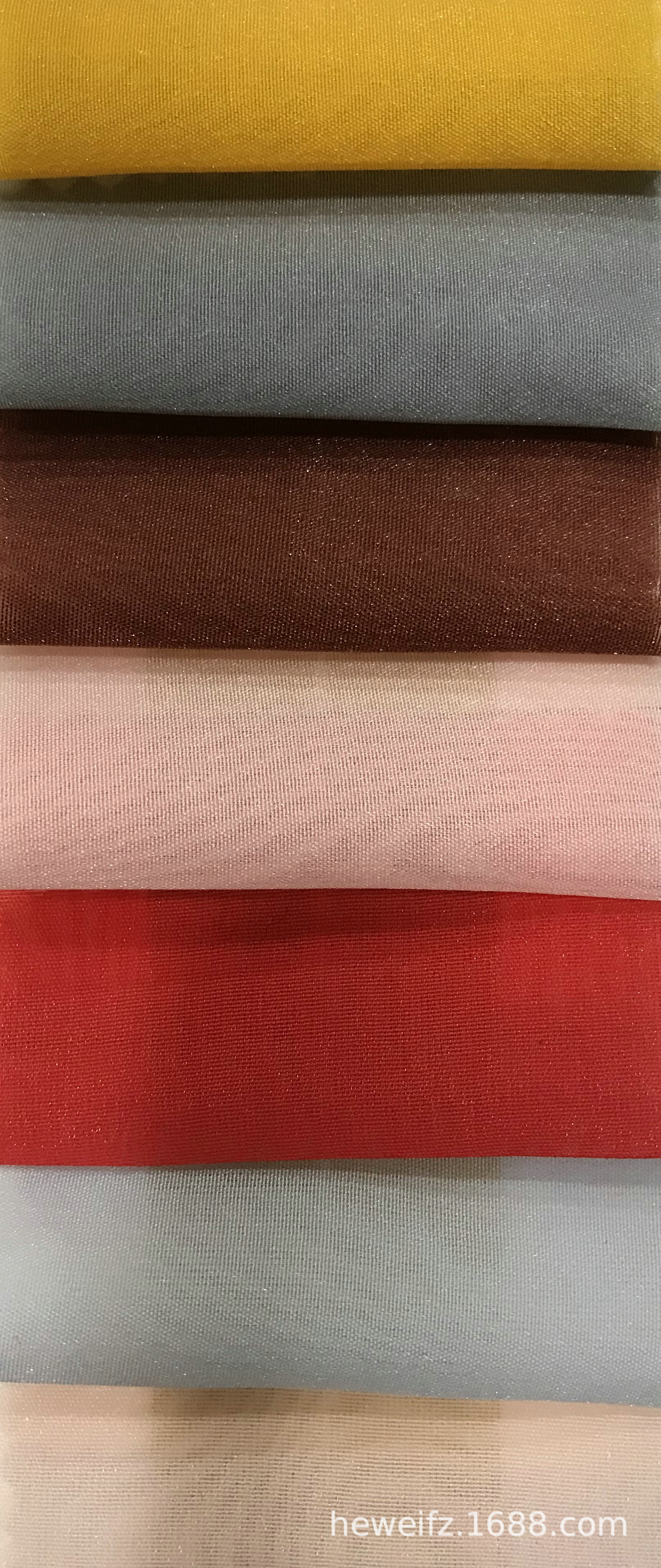 厂价直销 F2063现货供应 亮丝纱高档时尚古装服饰涤纶汉服面料