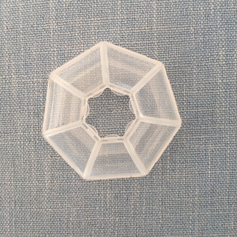 七格圆形药盒 七格一周药盒 PP药盒工厂