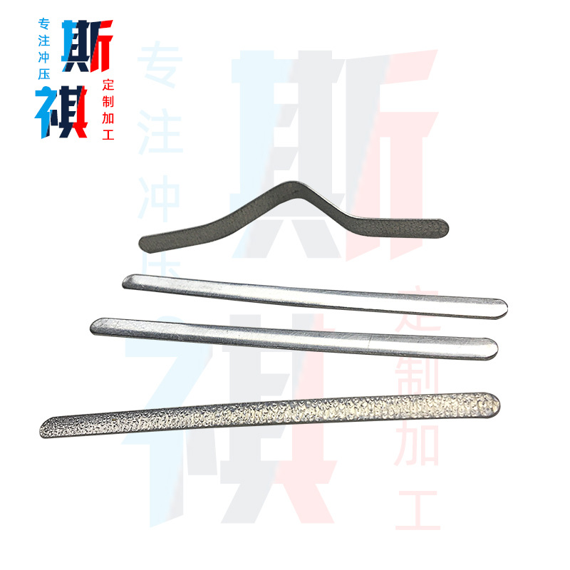 樟帆厂家直销N95口罩背胶条 定位铝条 鼻梁固定条口罩背胶铝条