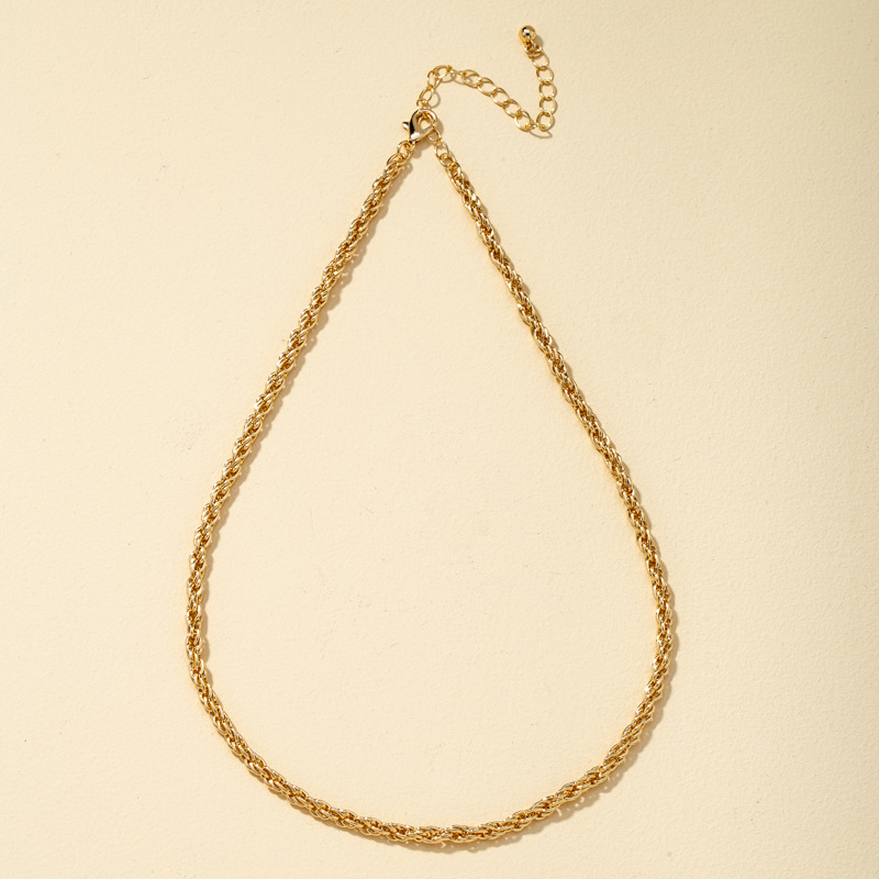 New Hip-hop Simple Necklace display picture 5