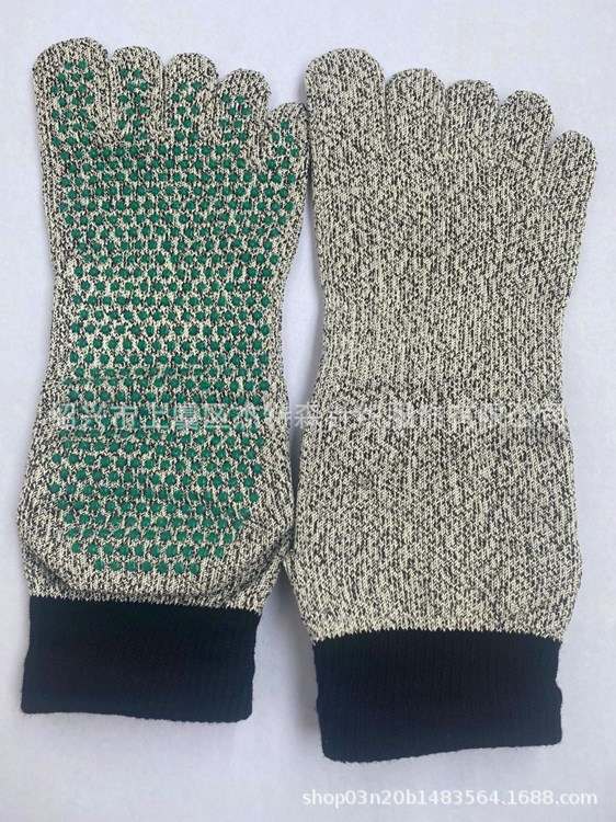 现货 5级防割袜 溯溪袜沙滩防割防刺袜防利器割伤野外防护五趾袜