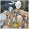 Decorations, balloon, metal nail sequins, set, wholesale, internet celebrity