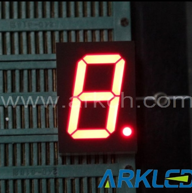 ARKSM461006N方舟1英寸单芯共阴高亮红色一位数字显示LED数码管