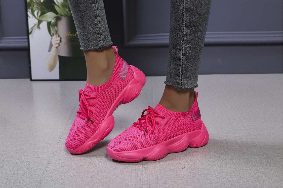 Damen-Tennisschuhe, Sportschuhe, Freizeitschuhe, Sneakers, Mesh, leicht zu reinigende Schuhe, Sneakers_voghion.com