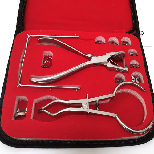 Dental Oral Rubber Dam Kit + Imprint Punch Plate + Cotton Pellets - Practitioner Exam Home Combination Set