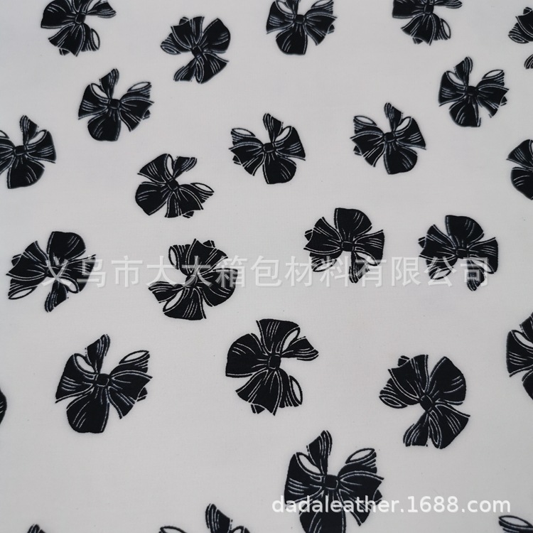 Korean velvet printing [Factory Direct Seller] Chiffon fabric, Korean velvet surface fabric, outer packaging fabric for luggage detail image 8