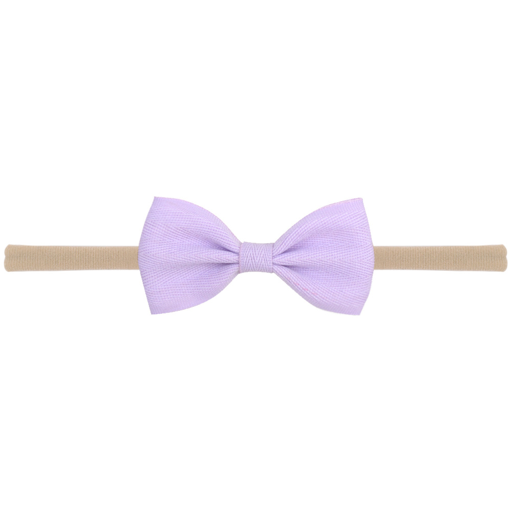 Fashion Children Bow Elastic Nylon Headband display picture 10