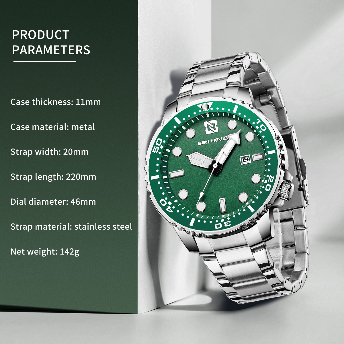 Title 27, Waterproof personality watch Experience freedom...