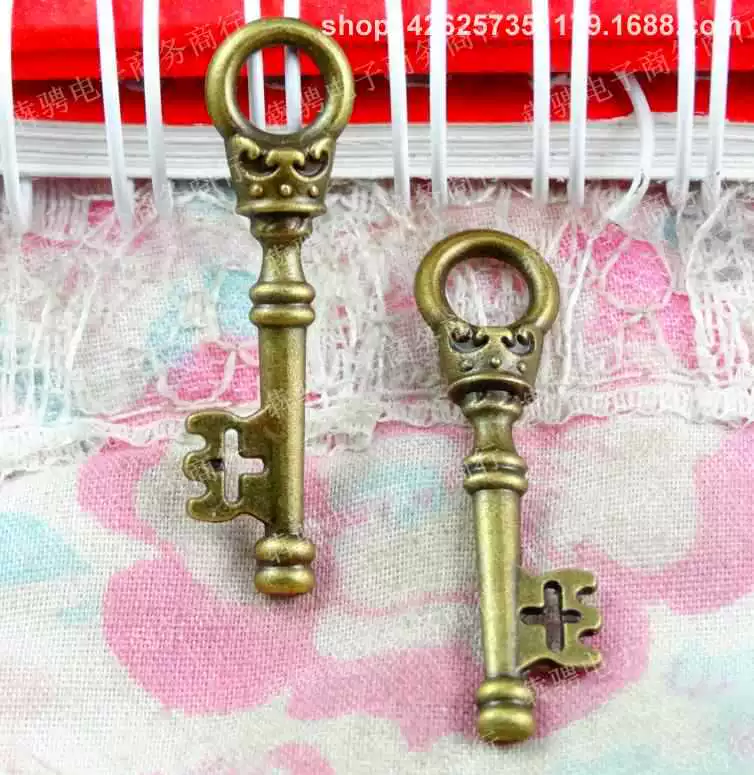 Ретро-аксессуар для ключей, аксессуары, 7 грамм, DIY, 50 штук