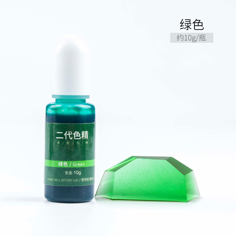 Cross border Amazon wholesale 24 color second-generation drop gel colorant, crystal drop gel high co
