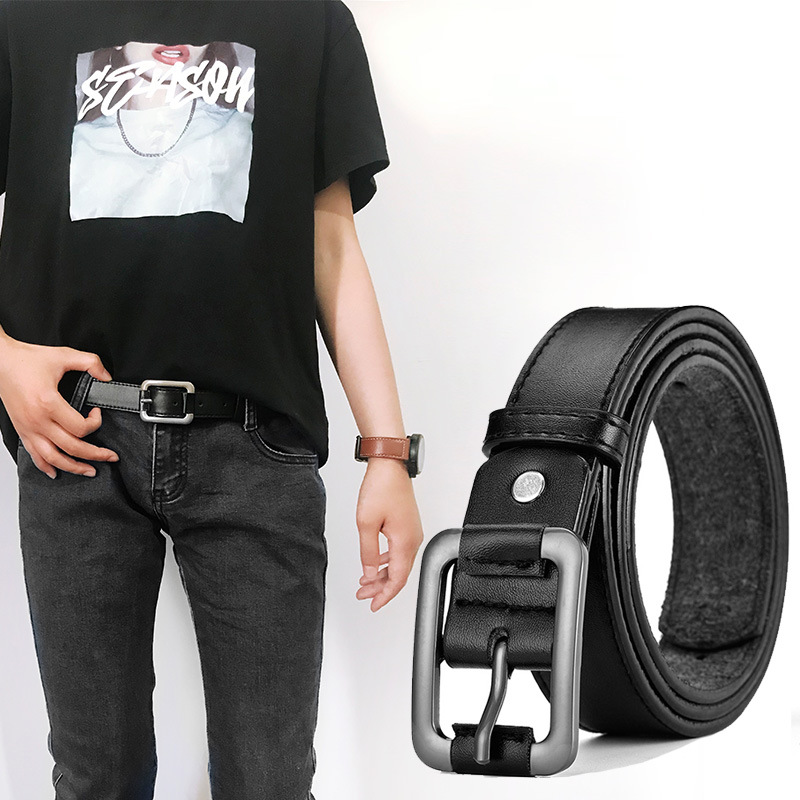 Taobao explosion models ladies belt retro Baotou student girls trousers belt wild men and women unisex personal belt factory