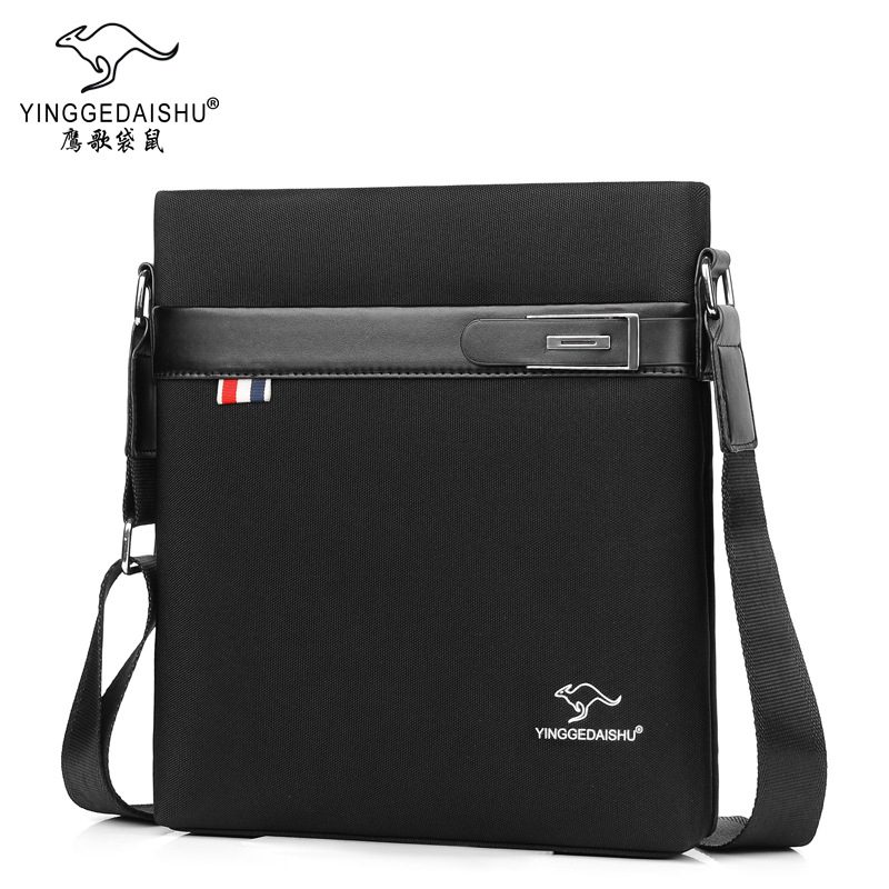 Bonnis kangaroo 2022 new men's bag Oxford cloth shoulder bag Korean