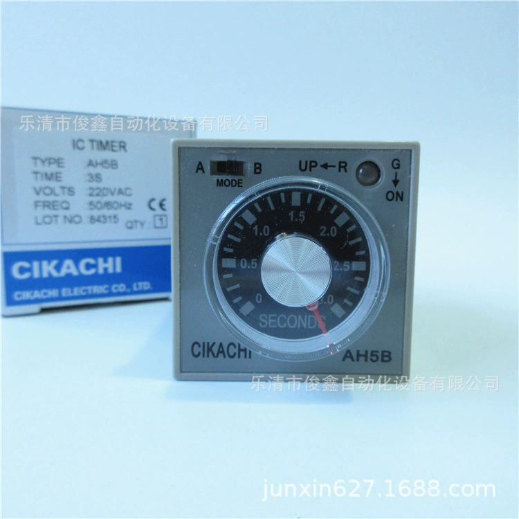 Оригинальное тайваньское реле времени указателя CIKACHI Jiayang AH5B 3S 220VAC