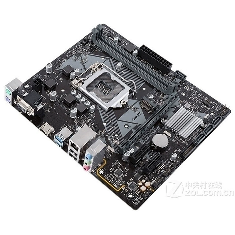 Материнская плата ASUS PRIME H310M-E серия игровая, поддержка 8-го поколения Core i7/i5/i3