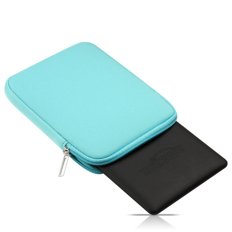 Factory Direct Sales K-Style of Fashionable Pure Color Simple iPad Computer Bag Tablet Cosmetics Bag Inner Bag with Customizable Logo