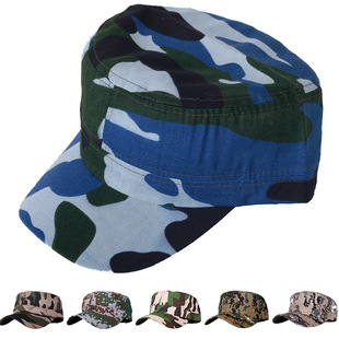 Qinglu-Camouflage Pingding Hat Новые оптовые мужчины и женские ретро-джунгли