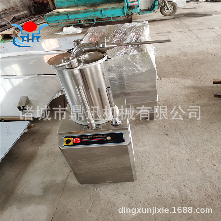小型液压香肠灌肠机单管液压灌肠机猪肉肠灌肠机质优价廉