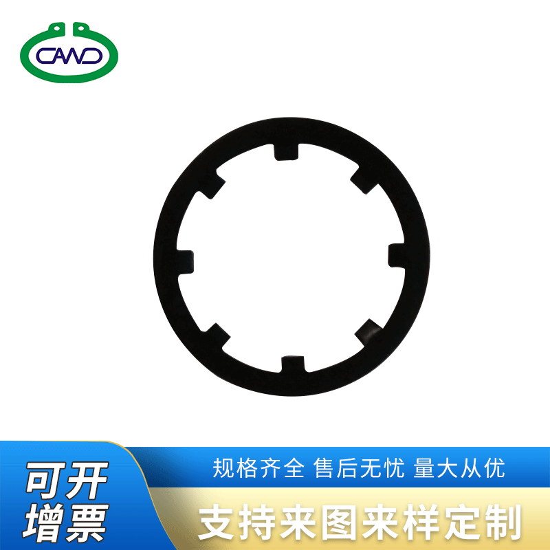 厂家供应不锈钢轴承夹和内外齿垫圈卡簧扣平边翻边轴承夹批发定制