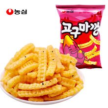 韓國進口食品農心香甜地瓜條83g兒童幼兒園分享零售休閑辦公小吃