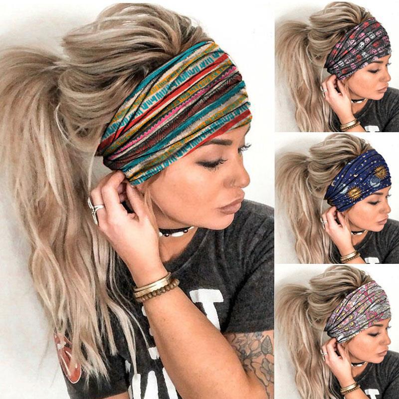 Hip-hop Streetwear Plaid Polyester Hair Band display picture 1