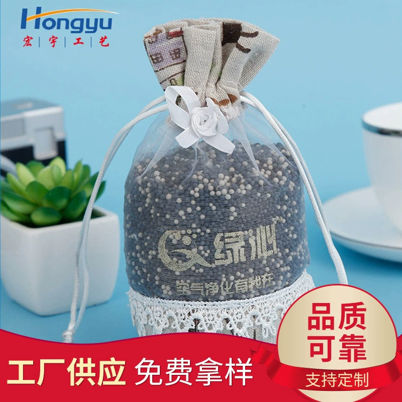 Бронзировать белый большой мешок упаковки ткани мешок ювелирных изделий