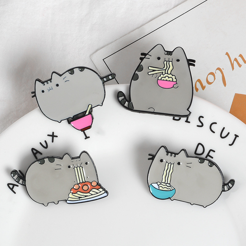 Enamel Design Cartoon Style Style Cartoon Style Pin Animal Alloy Enamel Unisex Brooches