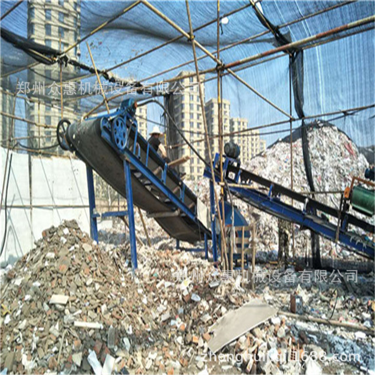 填埋陈腐垃圾风选设备 城镇垃圾填埋处理设备 埋填垃圾分拣机