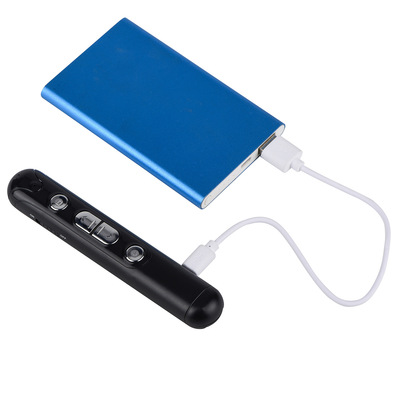 The new charge usb teaching Page document wireless laser Pointer Pen 2.4G Huiyi ppt remote control Instructions Page 0