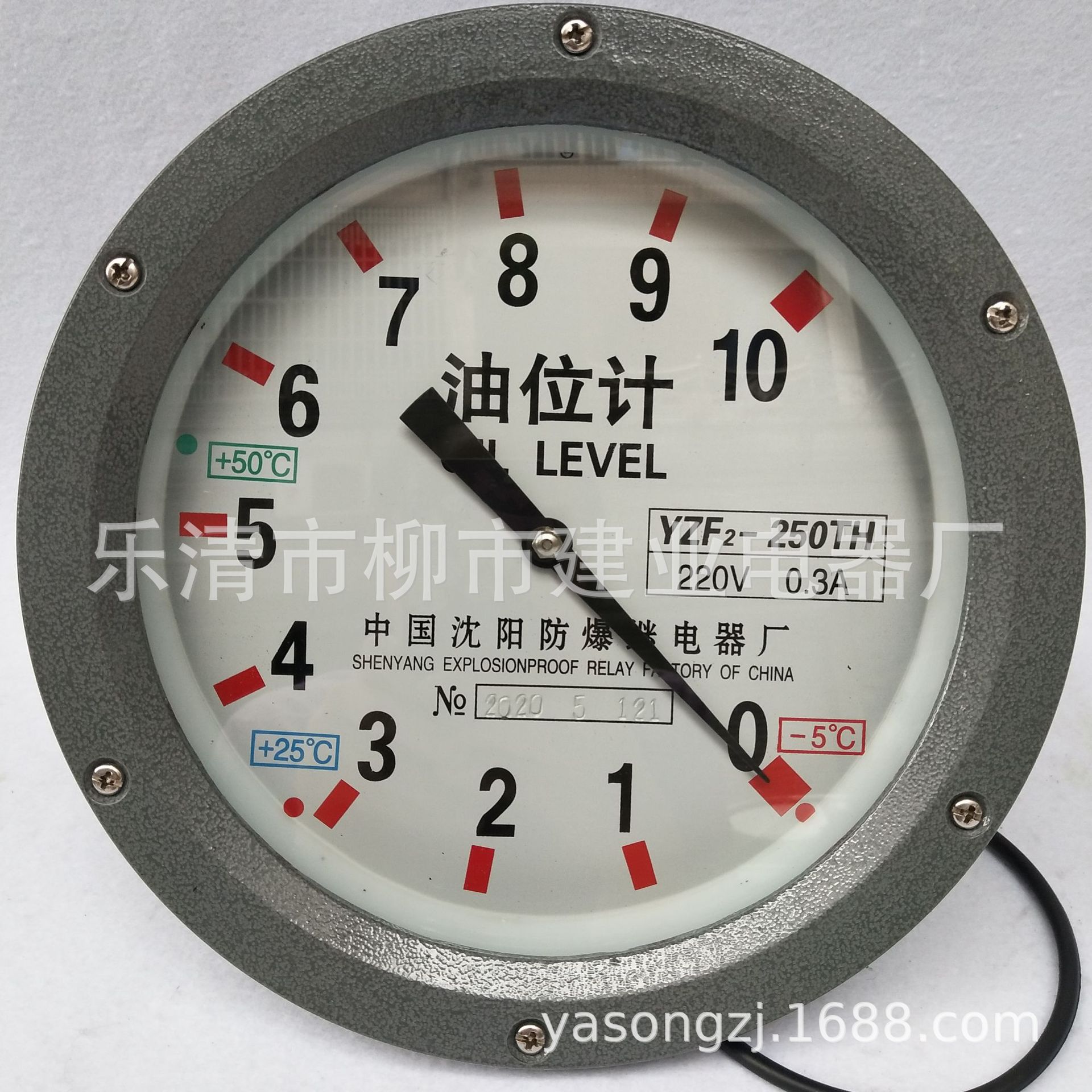 YZF2-200TH YZL-250变压器指针式油位计 油枕油位仪表