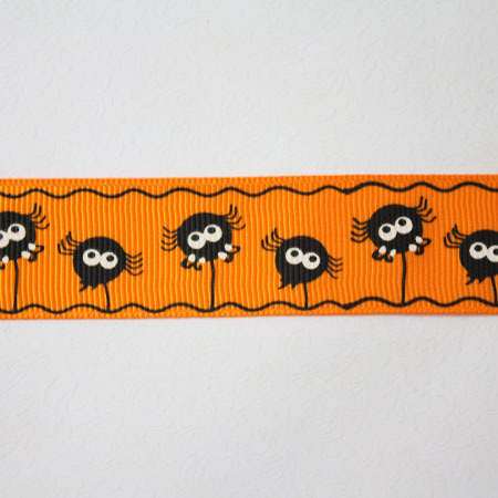 Cinta de Halloween al por mayor, 100 yardas, materiales para envolver regalos, decoración de Halloween, cinta de Halloween hecha a mano para bricolaje image 26