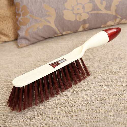 Multifunctional household bed brush plastic dust brush thickened anti-static brush bed brush cleaning sofa long handle soft brush