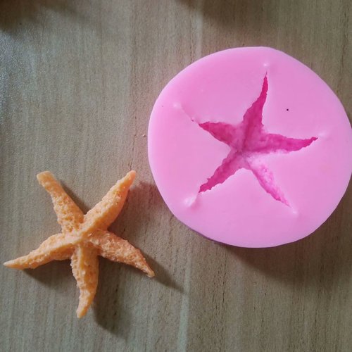 7 Pieces Ocean Series Pearl Sea Snail Star Shell Sea Shell Silicone Mold Ocean Life Fondant Baking Mold