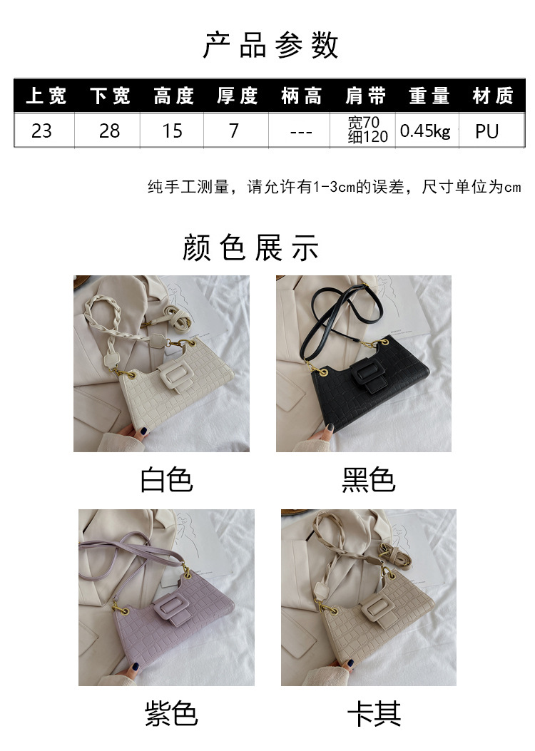 New Fashion  Single Shoulder Baguette Bag  Wholesale display picture 19